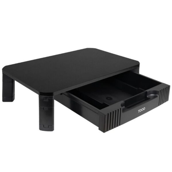 Soporte Elevador para Monitor TooQ TQMMPD02 - Hasta 20kg con Cajón