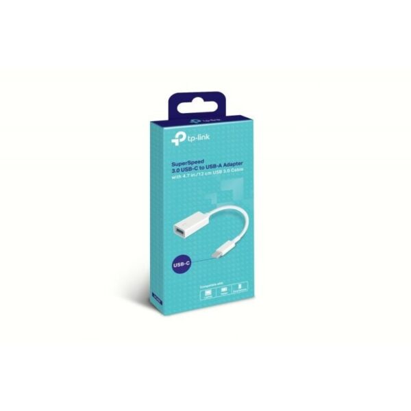 art_tpl-adp20uc400_2 Adaptador USB-C a USB-A 3.0 TP-Link UC400 - 10cm - Blanco
