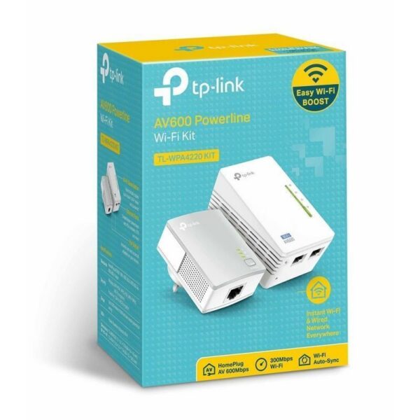 art_tpl-plc20300mb20kit20ext_2 Adaptador Powerline TP-Link WPA4220Kit - 500Mbps, 300m Alcance, Pack de 2