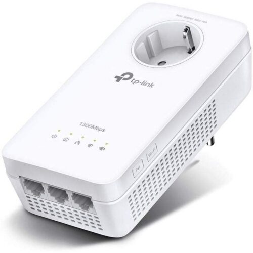 Adaptador Powerline TP-Link TL-WPA8631P 1300Mbps - WiFi AC1200 y 3 Puertos Gigabit