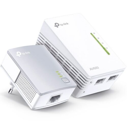 Adaptador Powerline TP-Link WPA4221KIT 600Mbps - Wi-Fi 300Mbps - Alcance 300m - Pack de 2