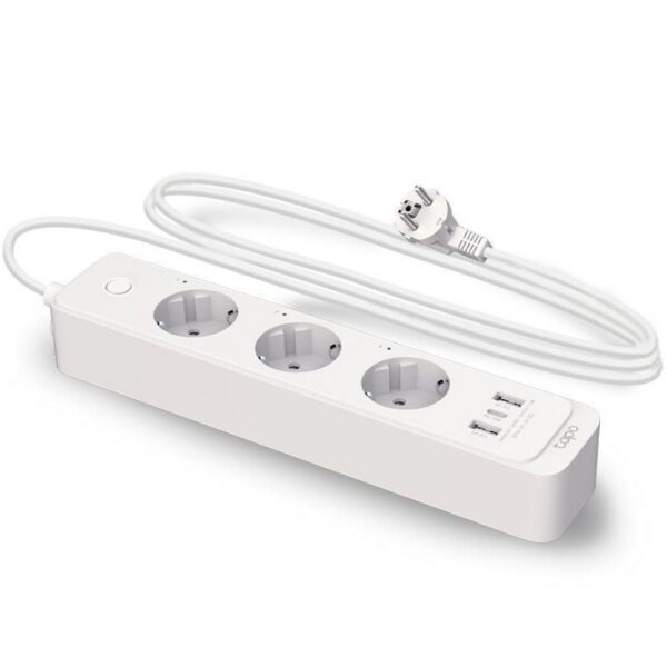 art_tpl-regleta20tapo20p300_2 Regleta Inteligente TP-Link Tapo P300 - 3 Tomas + 3 USB (WiFi, Control por App, Carga Rápida)
