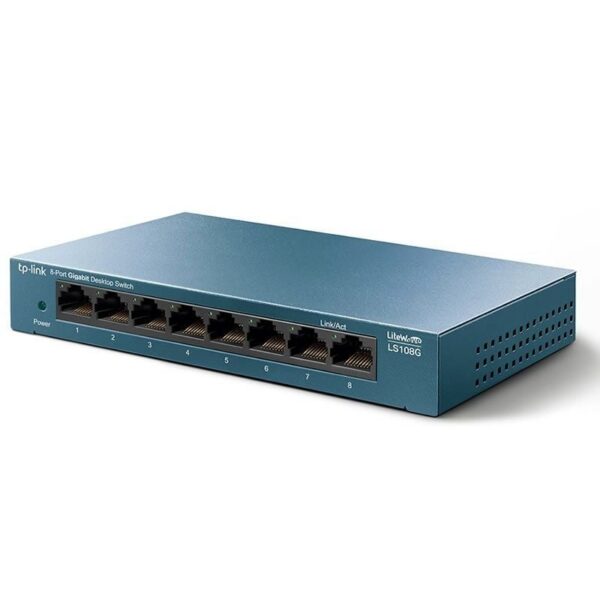 art_tpl-switch20ls108g_1-1 Switch TP-Link LS108G 8 Puertos Gigabit - Conexión Rápida y Eficiente para tu Red