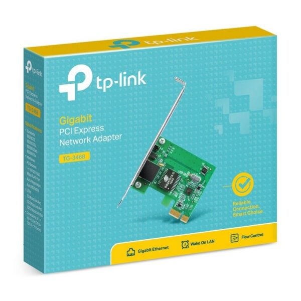 Tarjeta de Red Gigabit PCI Express TP-Link TG-3468 - 10/100/1000 Mbps