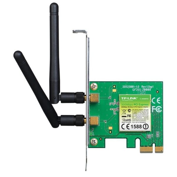 art_tpl-ta20300mbps20wifi_1-1 Tarjeta de Red Inalámbrica TP-Link TL-WN881ND - 300Mbps PCI Express