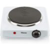 Cocina Eléctrica Portátil Tristar KP-6185 - 1000W, 15cm, Termostato