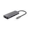 Docking USB Tipo-C Trust Dalyx/ 2xUSB/ 2xUSB Tipo-C/ 1xHDMI 4K/ 1xRJ45/ Gris