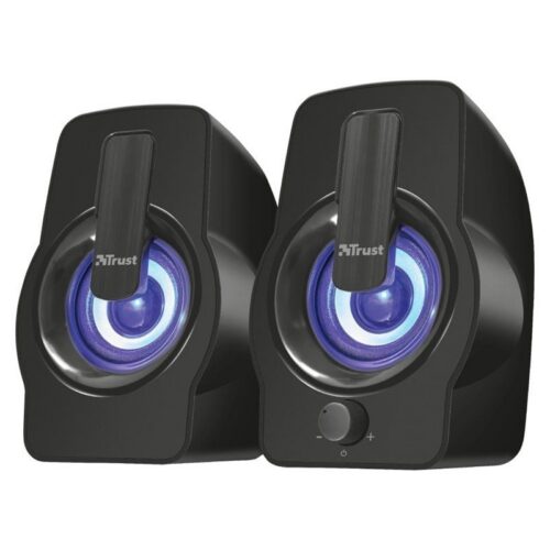 Altavoces Trust Gemi RGB 12W 2.0 con Iluminación LED