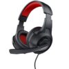 Auriculares Gaming Trust 24785 con Micrófono - Cable 3.5mm - Rojos y Negros