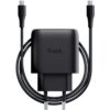 Cargador GaN 45W Maxo con Cable USB-C de 2m - Compatible Samsung