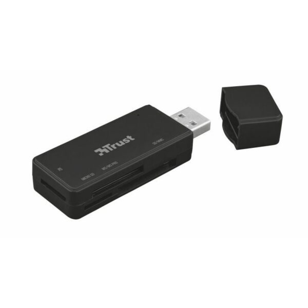 Lector de Tarjetas USB 3.1 Trust Nanga - Transferencia Rápida y Portabilidad