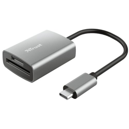 Lector de Tarjetas USB-C Trust Dalyx - Transferencia Rápida y Portabilidad