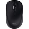 Ratón Inalámbrico Mini Trust Yvi+ Multidispositivo - 1600 DPI - Negro