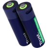 art_tru-pila2025584_2 Pack de 2 Pilas AA Recargables Trust 25584 - USB-C, 800 Ciclos, 1700mAh