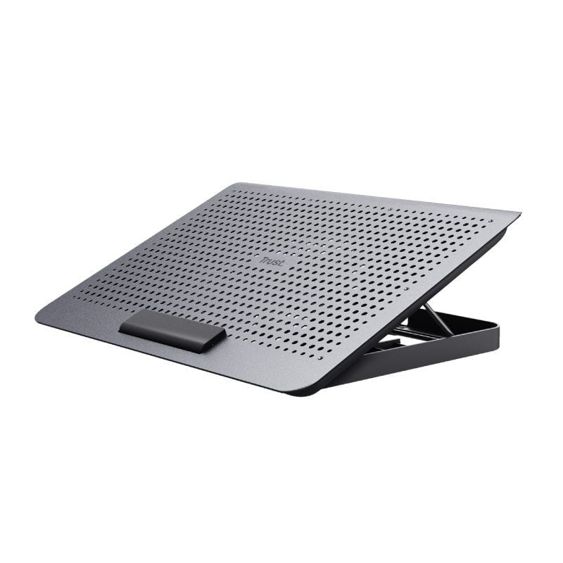 Soporte Refrigerante Trust Exto para Portátiles hasta 16" - Ventilador USB Silencioso y Altura Ajustable