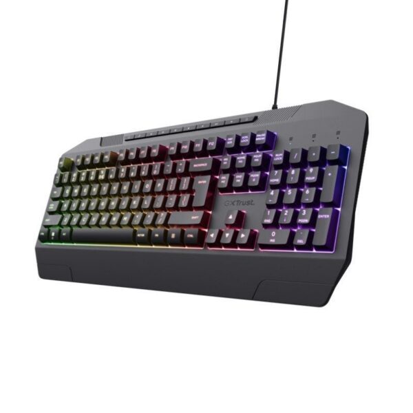 Teclado Gaming Trust GXT 836 Evocx - RGB, Anti-Ghosting 25 Teclas, Teclas Silenciosas y Ecológico (78% Reciclado)