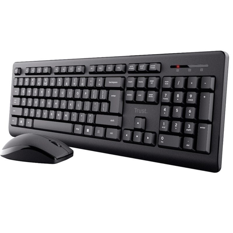 Teclado y Ratón Inalámbricos Trust Primo Wireless Deskset - Confort y Productividad
