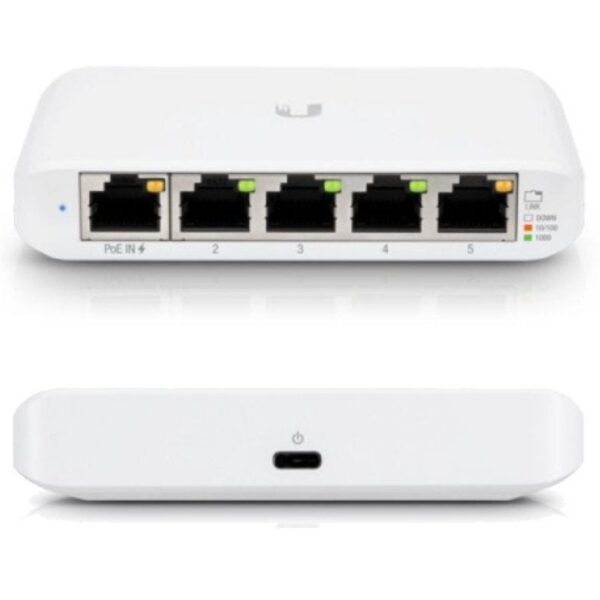 art_ubi-switch20usw-flex-mini_1-1 Switch Gestionado Ubiquiti USW-Flex Mini 5 Puertos/ RJ45 10/100/1000 POE