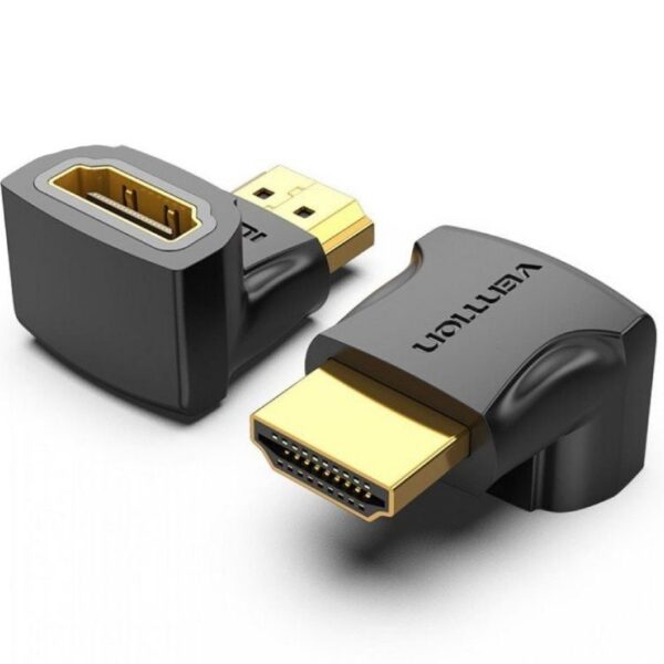 Adaptador HDMI 4K 90º Vention AIOB0 - Conexión Macho a Hembra