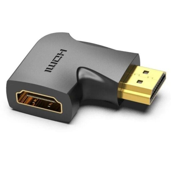 Adaptador HDMI 4K 90º Macho-Hembra - Transmisión Dual y Calidad Premium