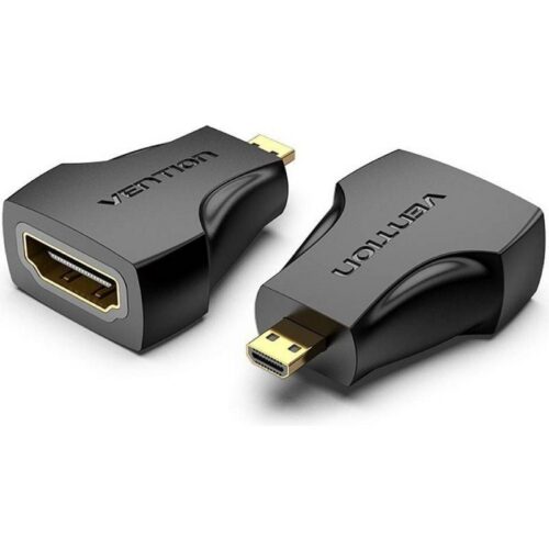 art_ven-adp20aitb0_1-1 Adaptador HDMI Micro a HDMI Estándar - Chapado en Oro 1080P