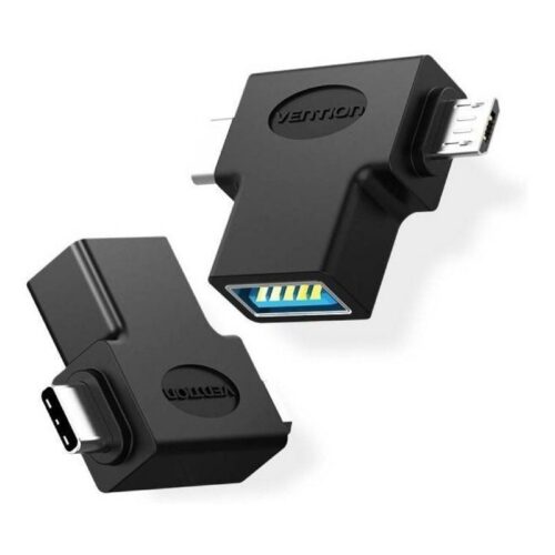 Adaptador USB 3.0 Vention CDIB0 - Tipo-C a MicroUSB Macho