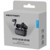 Auriculares Bluetooth Vention Echo Lite E11 - 6h Autonomía + Estuche de Carga - Negro