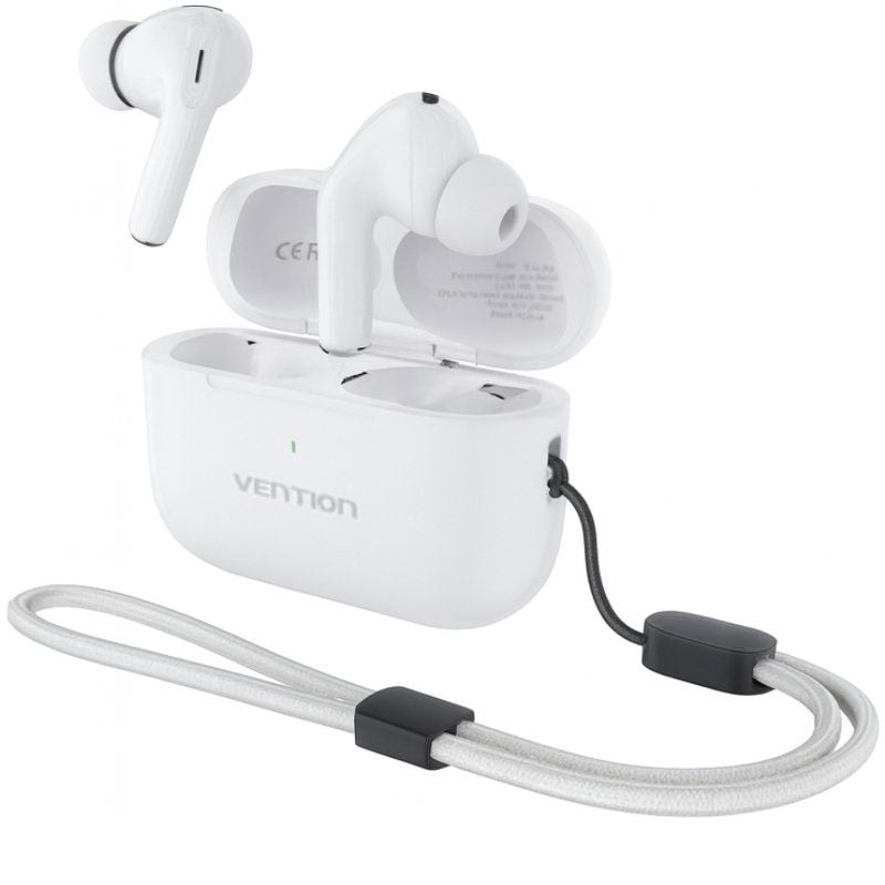 Auriculares Bluetooth Vention Echo Lite E11 Pro con Estuche de Carga - Blanco