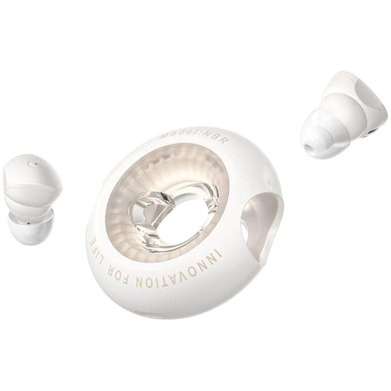 Auriculares Bluetooth Vention NBRN0 con Estuche de Carga - 6h Autonomía - Beige