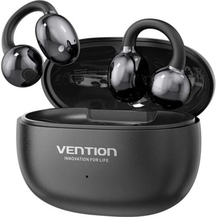 art_ven-aur20nbwb0_1 Auriculares Deportivos Bluetooth Vention Open Ear OpenBeat Echo Clip A1 NBWB0 con estuche de carga/ Negros