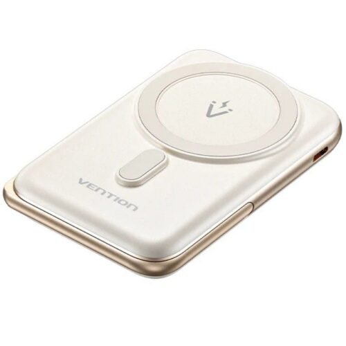 art_ven-bat20fhnw0_1 Powerbank 10000mAh Vention FHNW0 - 20W Inalámbrico y USB-C, Blanca