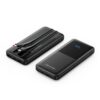 art_ven-bat20fhob0_2 Powerbank 10000mAh Vention - 22.5W, Negro - Incluye Cables USB-C y Lightning