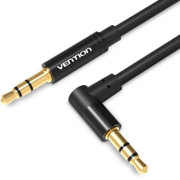 art_ven-cab20bakbf-t_1-1 Cable Estéreo Vention BAKBF-T/ Jack 3.5 Macho - Jack 3.5 Macho/ 1m/ Negro