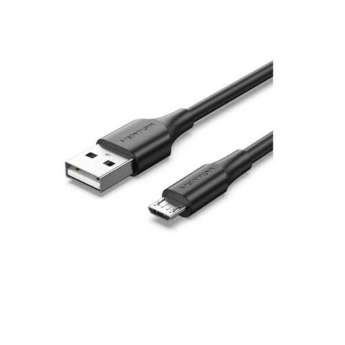 Cable USB 2.0 Macho a MicroUSB Macho 25cm - 480 Mbps - Negro