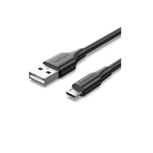 art_ven-cab20ctibi_1-1 Cable USB 2.0 Vention 3m - MicroUSB Macho Negro - 480Mbps
