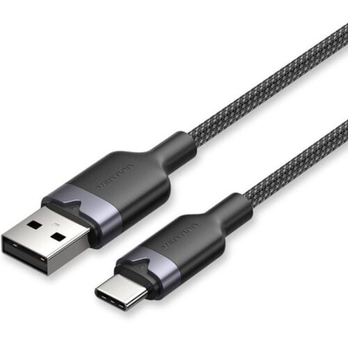 art_ven-cab20ctnbf_1-1 Cable USB 2.0 Tipo-C Vention - 480 Mbps, 60W, 1m - Negro