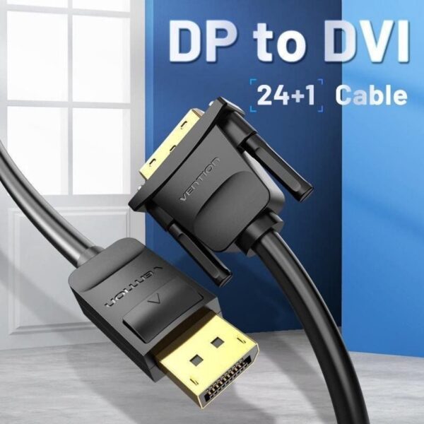 Cable Conversor DisplayPort a DVI Macho - 2m - Alta Resolución 1080p