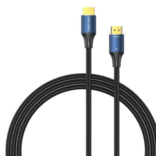 Cable HDMI 2.1 8K Vention - 1m Azul - Alta Velocidad y Calidad Premium