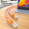 art_ven-cab20ibeof_2 Cable Ethernet Cat.6 RJ45 1m - 1000Mbps - Naranja - Alta Velocidad