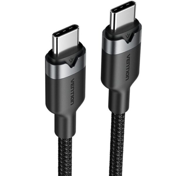 Cable USB-C 3A Vention TRDBF - Carga Rápida 60W y Transferencia de Datos 480Mbps