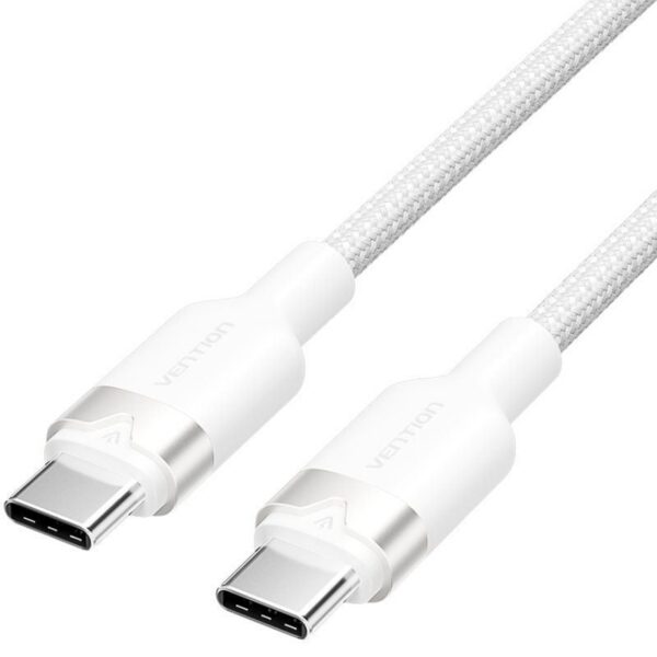 art_ven-cab20trdwf_1-1 Cable USB-C a USB-C 2.0 de 1m - 60W y 480Mbps - Blanco