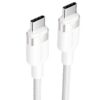 art_ven-cab20trdwf_2 Cable USB-C a USB-C 2.0 de 1m - 60W y 480Mbps - Blanco