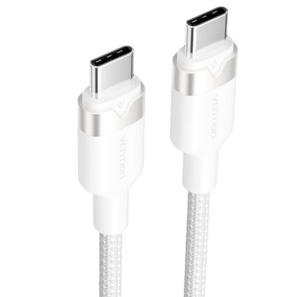 art_ven-cab20trdwf_2 Cable USB-C a USB-C 2.0 de 1m - 60W y 480Mbps - Blanco