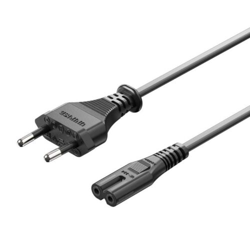 art_ven-cab20zclbac_1-1 Cable de Alimentación 1.8m C7 - Enchufe UE (Schuko)