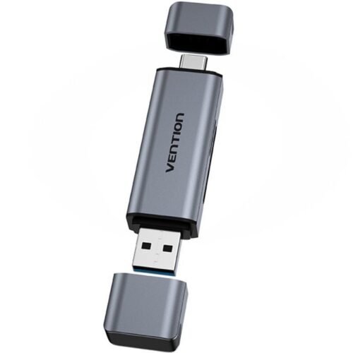 Lector de Tarjetas USB 3.0 Vention CLLH0 - Conexión Rápida y Segura