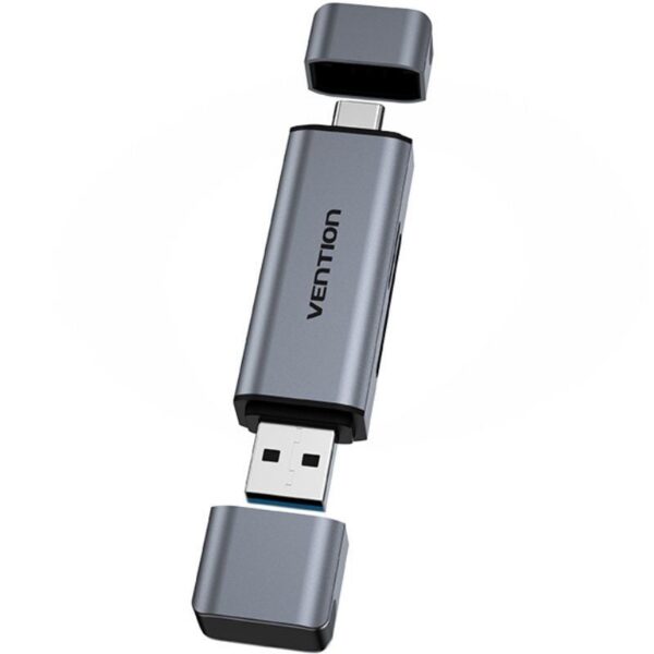 Lector de Tarjetas USB 3.0 Vention CLLH0 - Conexión Rápida y Segura