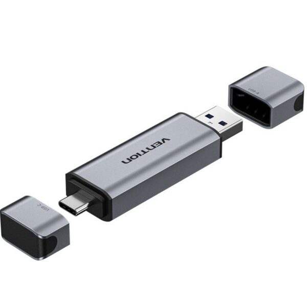 Lector de Tarjetas USB 3.0 Vention CLLH0 - Conexión Rápida y Segura
