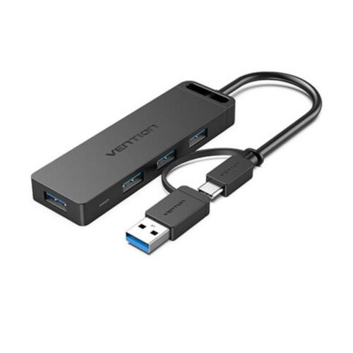 Hub USB 3.0 y Tipo-C Vention CHTBB - 4 Puertos USB + 1 Tipo-C PD