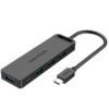 art_ven-hub20tgkbf_1-1 Hub USB Tipo-C Vention TGKBF - 4xUSB + 1xMicroUSB PD - 1m
