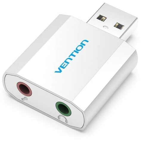 Tarjeta de Sonido USB 2.1 Vention VAB-S13 - Audio de Alta Fidelidad con Cancelación de Ruido